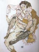 Egon Schiele, Seated Couple (mk20)